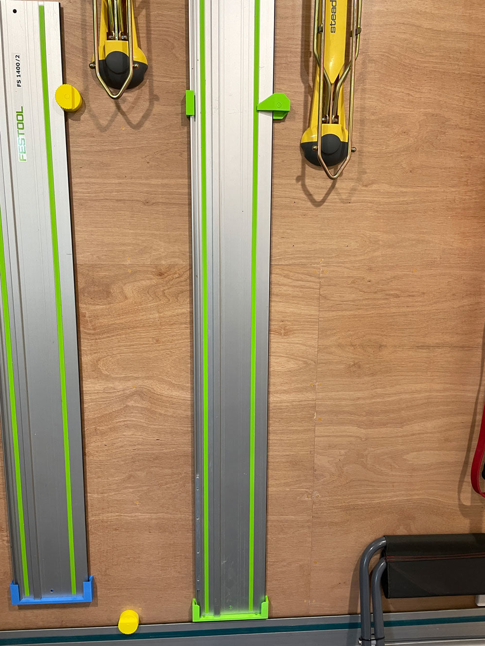 Guide Rail Storage