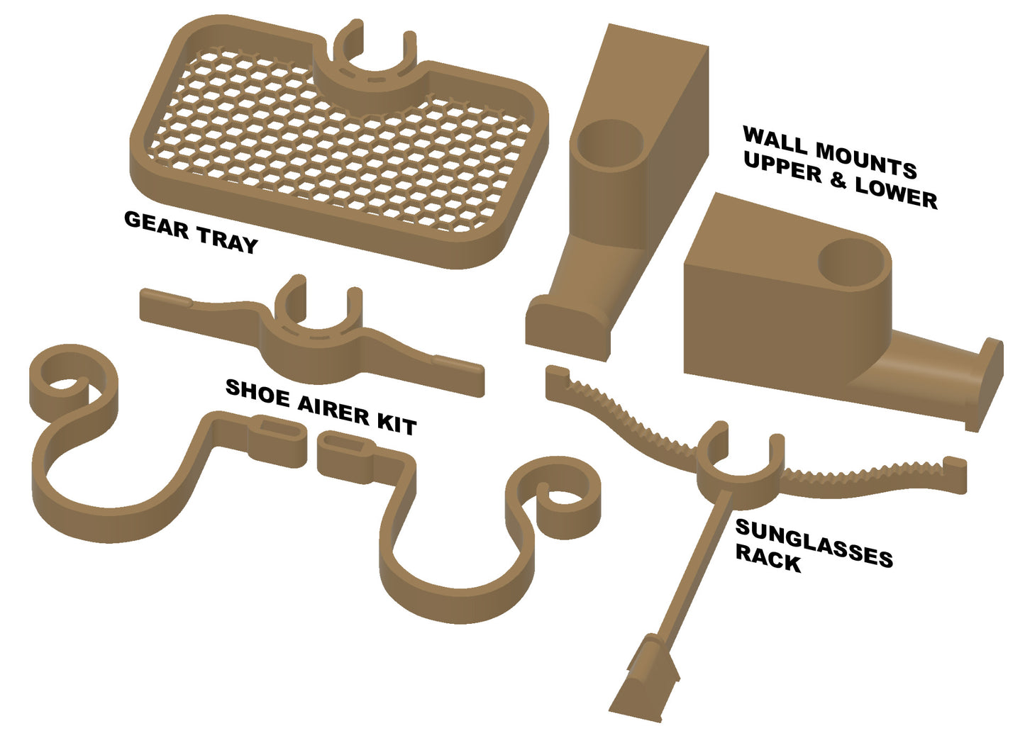 Gear Storage Pole