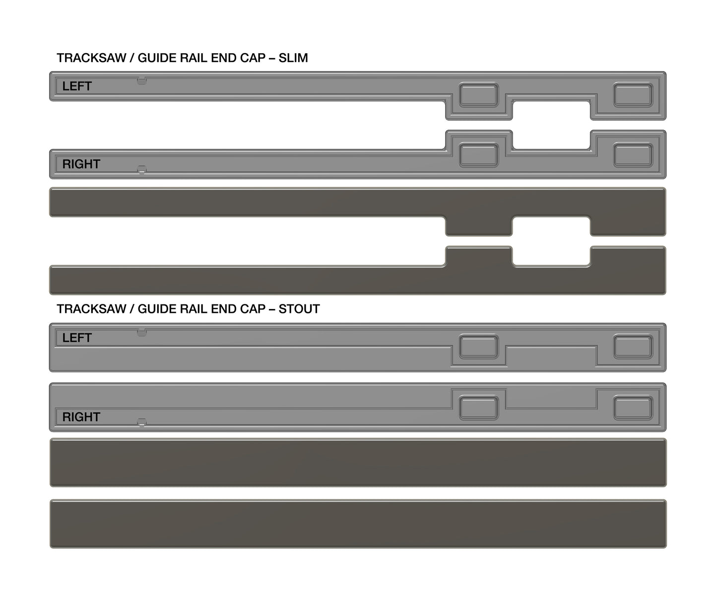 Guide Rail End Cap Protection