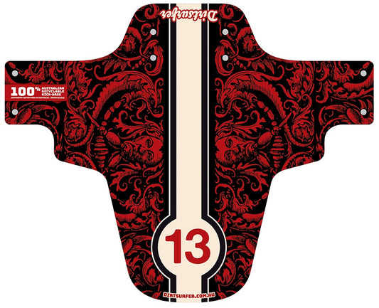 Demons Red Mudguard