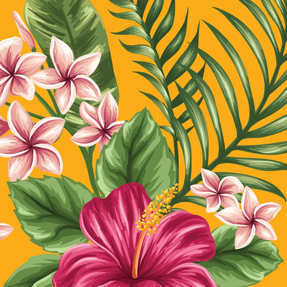 Hibiscus Yellow Mudguard