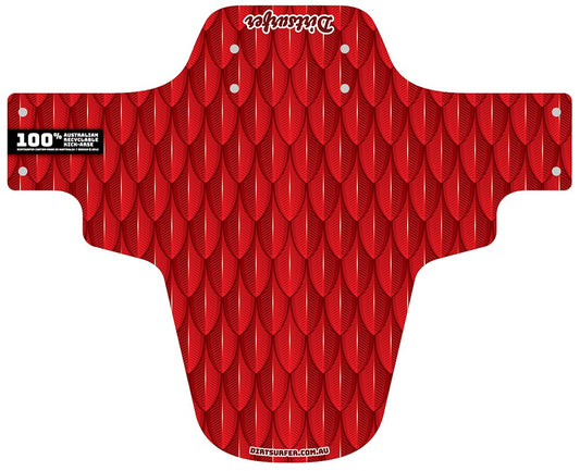 Scales Red Mudguard