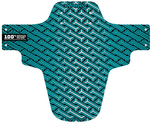 Geoweave Turquoise Mudguard