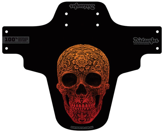 Carved Skull Mudguard
