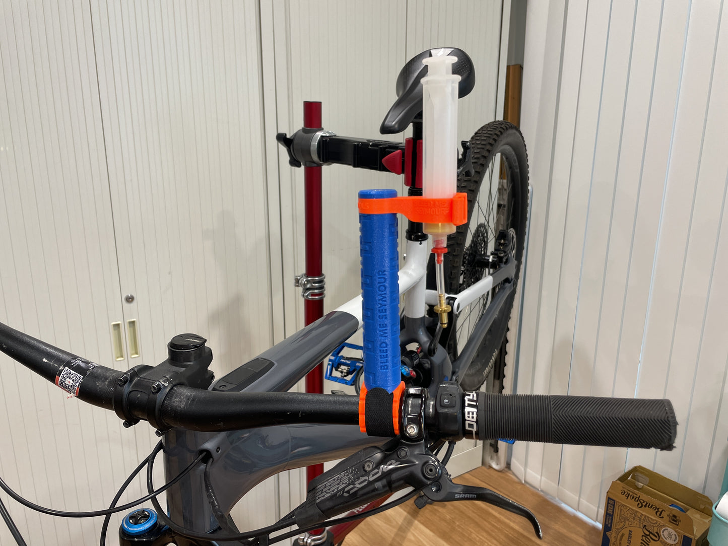 Bleed Me Seymour - Pro Brake Bleed Syringe Holder Kit