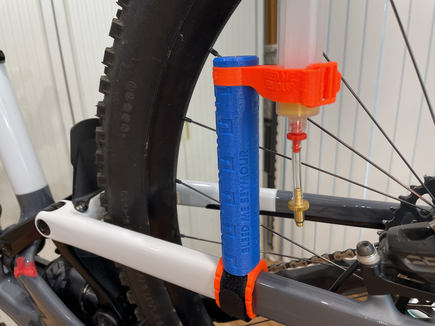 Bleed Me Seymour - Pro Brake Bleed Syringe Holder Kit