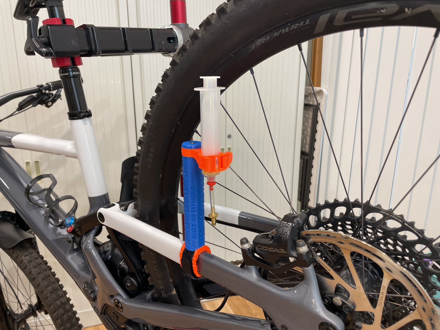 Bleed Me Seymour - Pro Brake Bleed Syringe Holder Kit