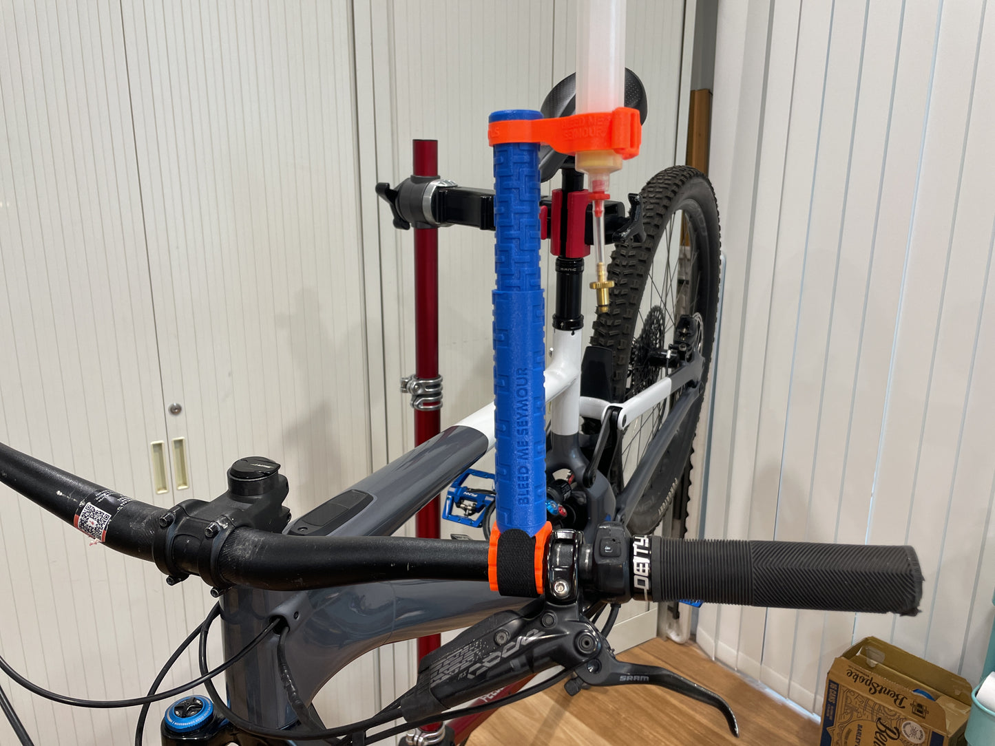 Bleed Me Seymour - Pro Brake Bleed Syringe Holder Kit
