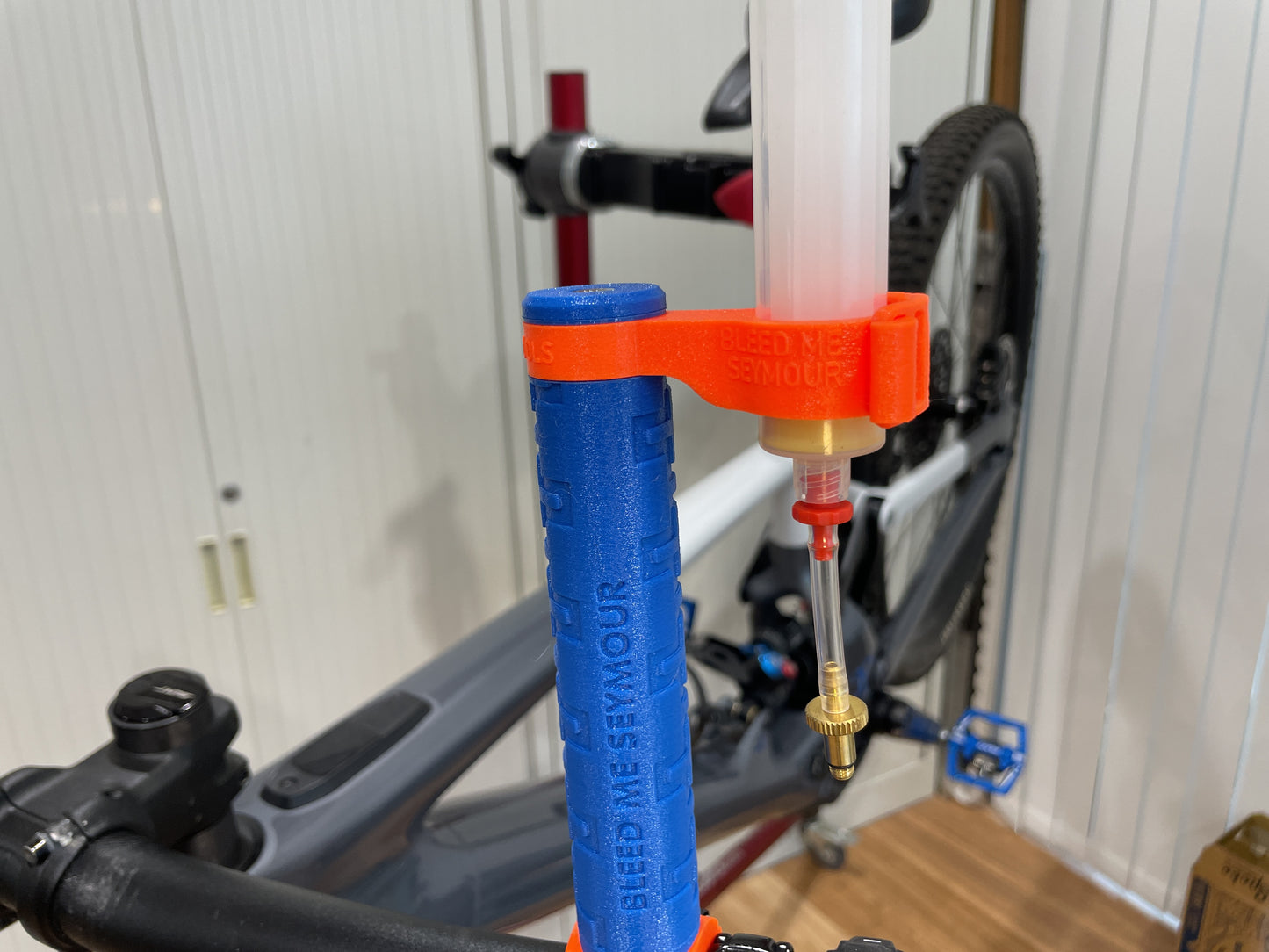 Bleed Me Seymour - Pro Brake Bleed Syringe Holder Kit
