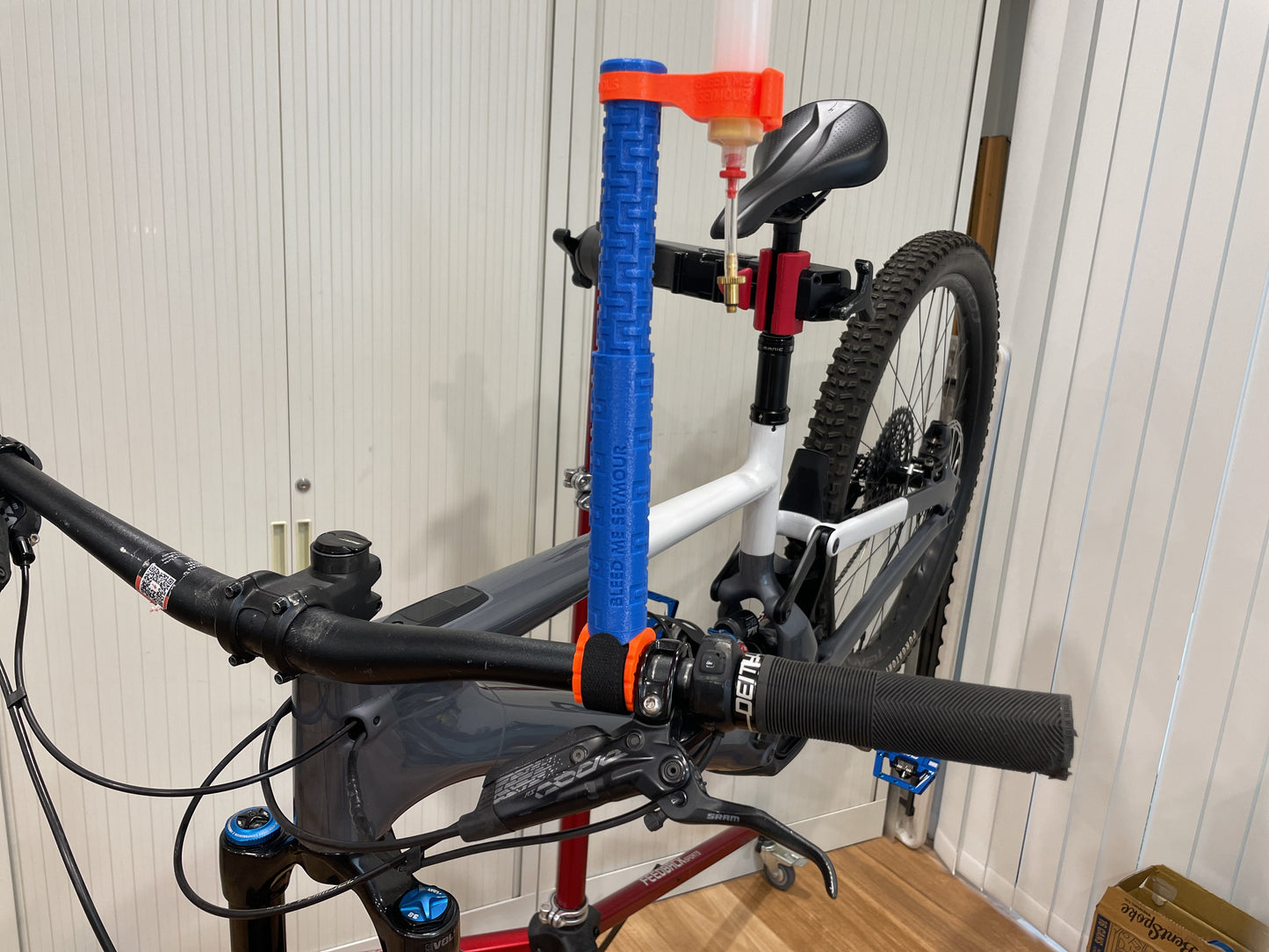 Bleed Me Seymour - Pro Brake Bleed Syringe Holder Kit