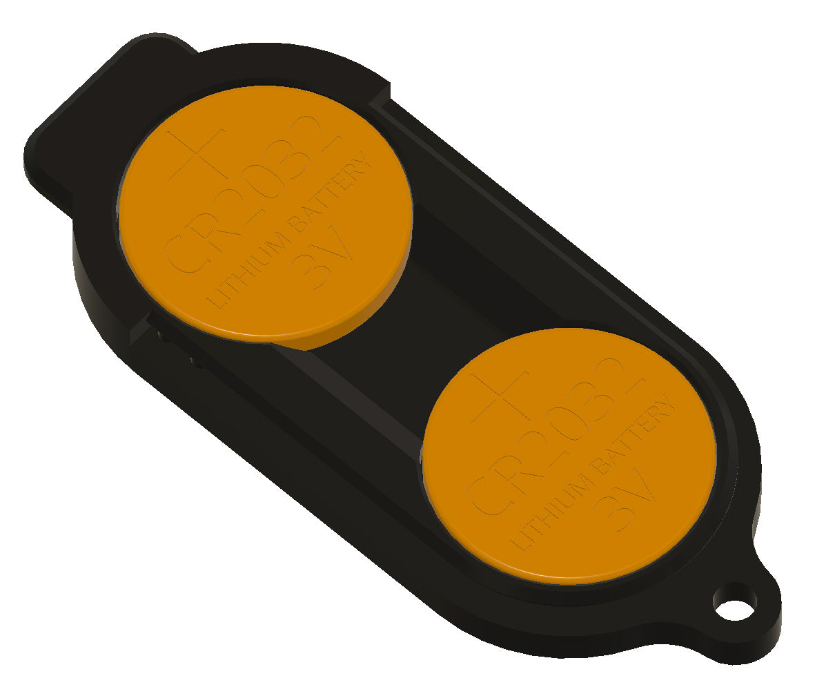AXS Shifter Pod / Dropper Pod CR2032 Spare Battery Storage with Integrated Battery Access Tool