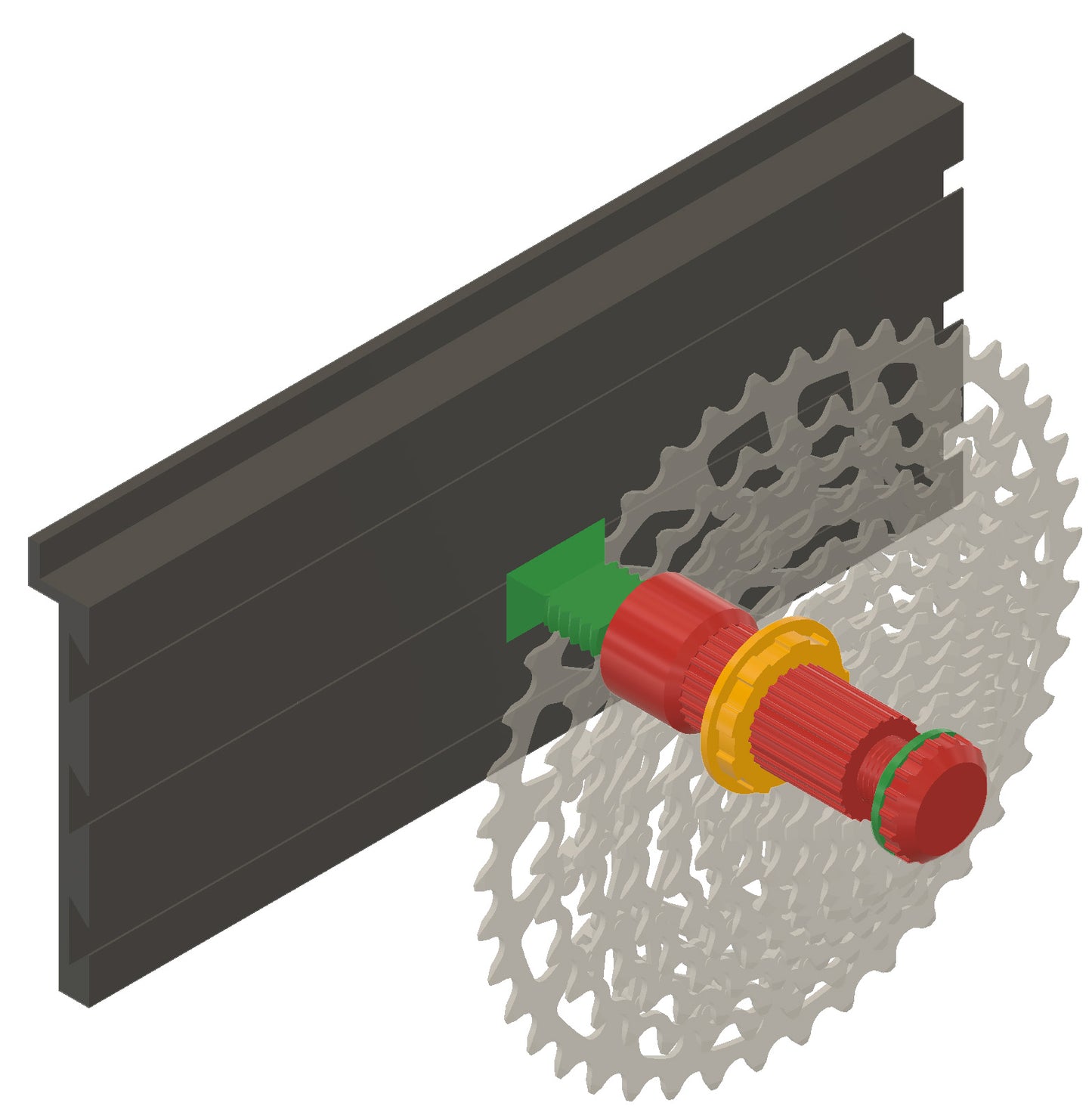 Bicycle Drivetrain Retail Display