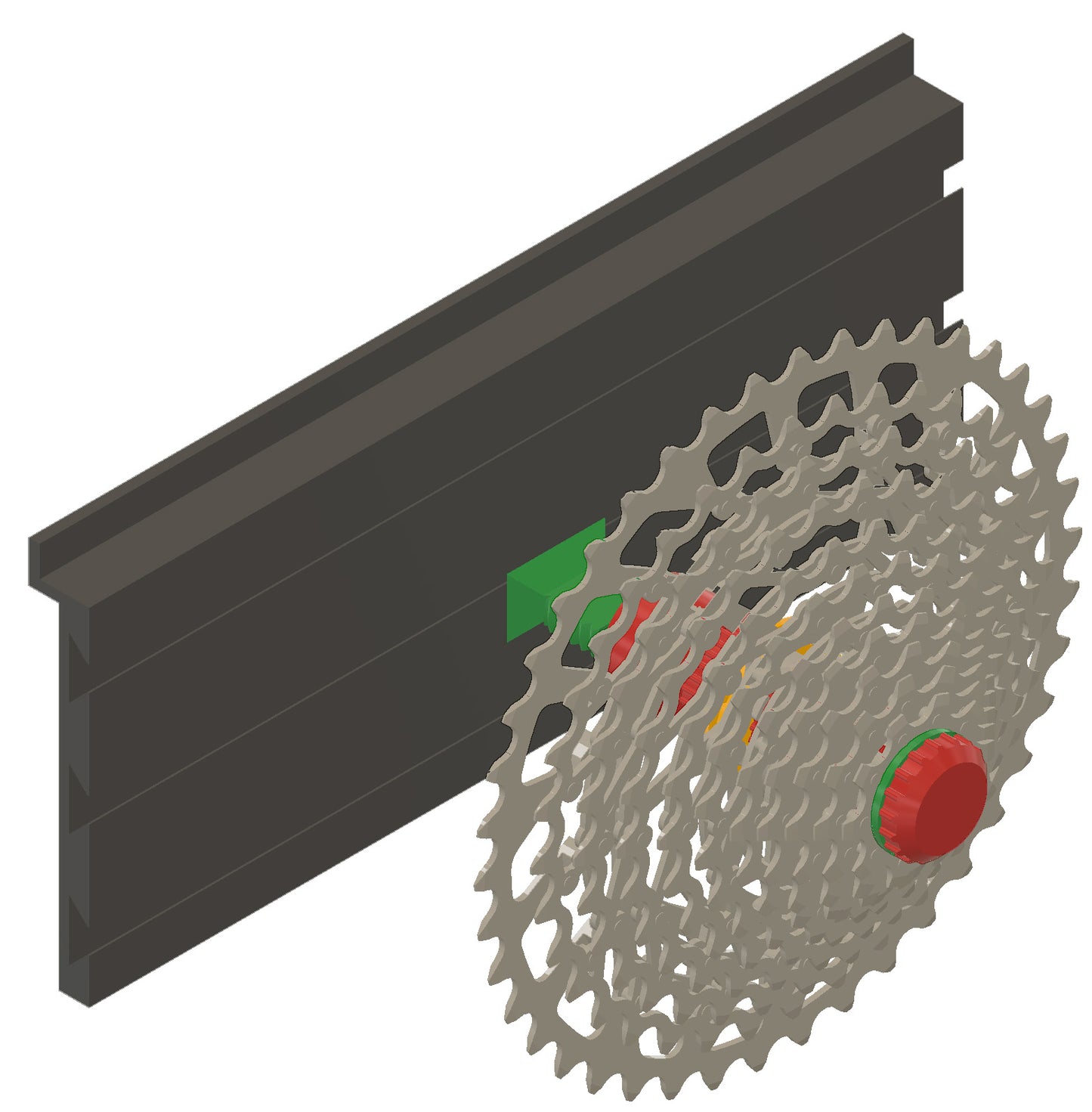 Bicycle Drivetrain Retail Display