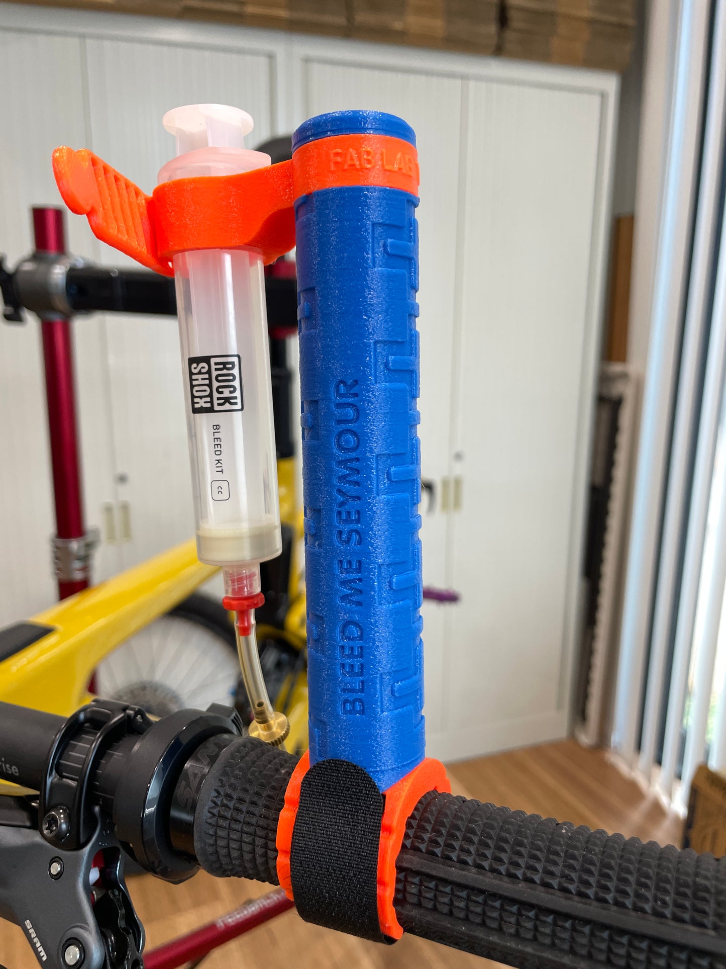 Bleed Me Seymour - Pro Brake Bleed Syringe Holder Kit