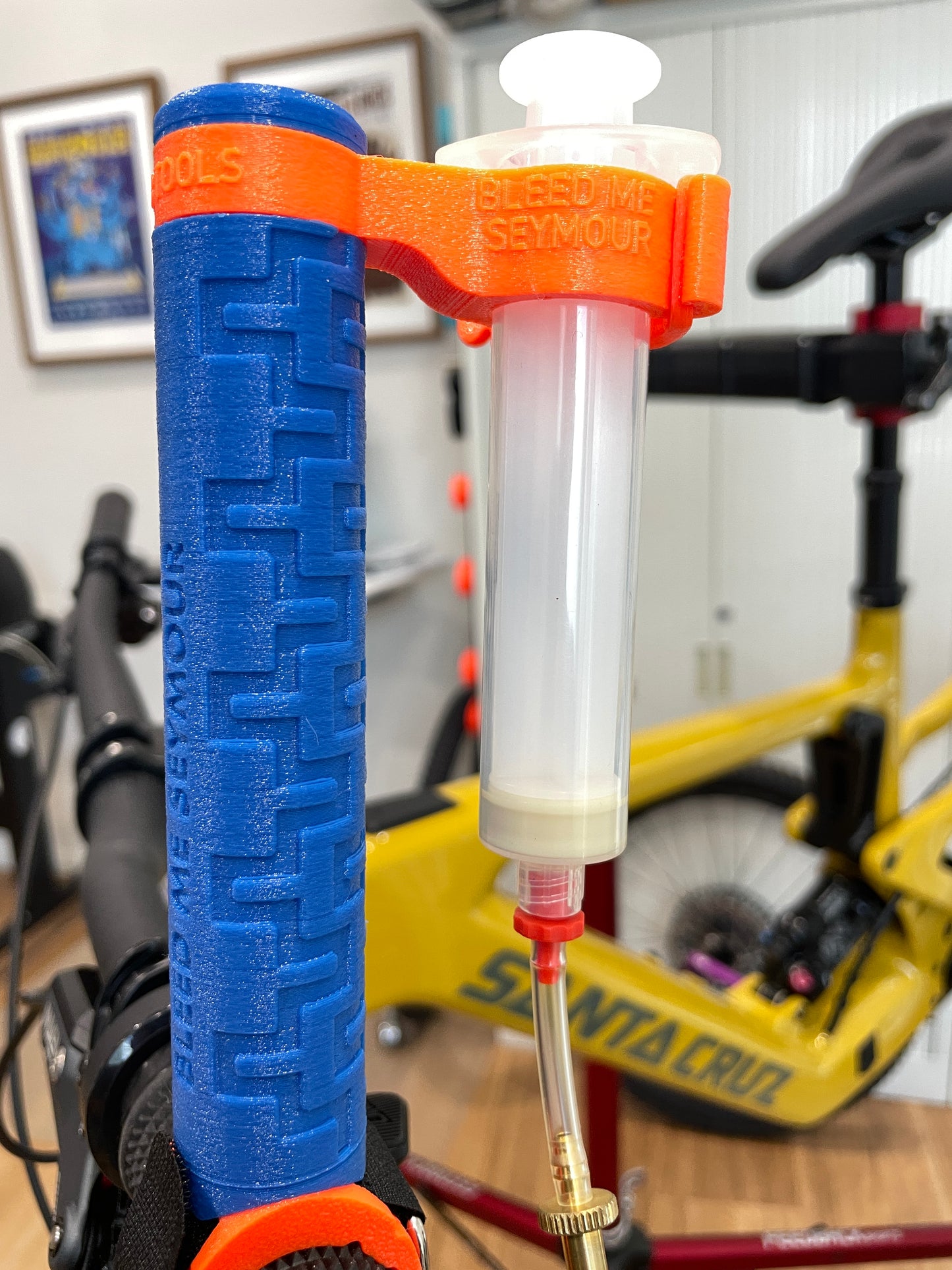 Bleed Me Seymour - Pro Brake Bleed Syringe Holder Kit