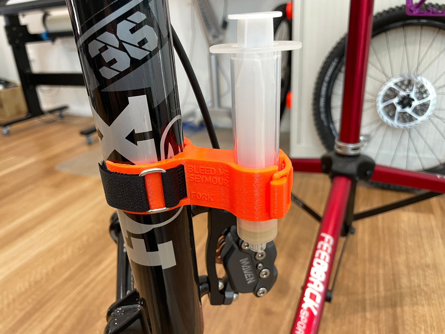 Bleed Me Seymour - Pro Brake Bleed Syringe Holder Kit