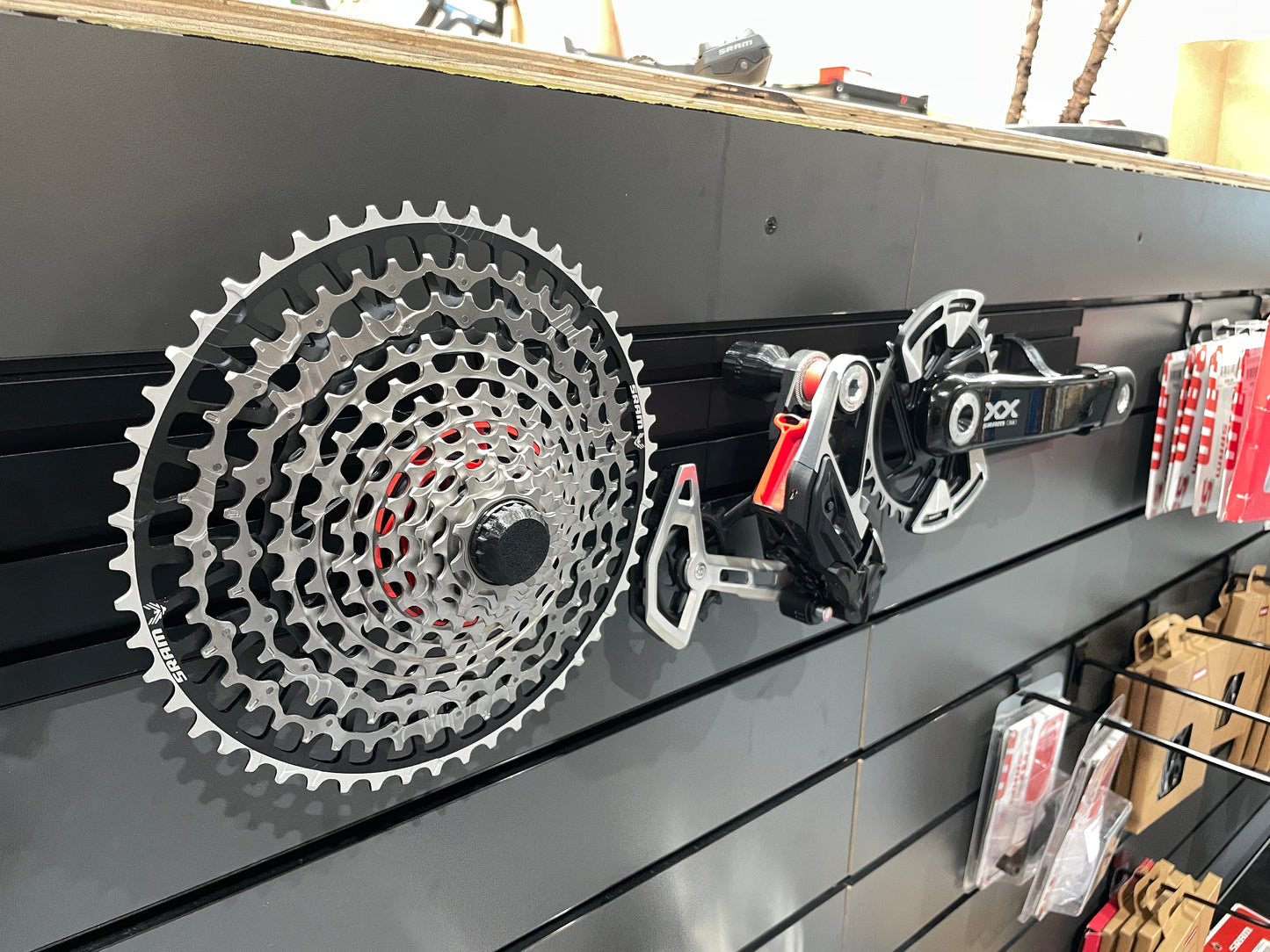 Bicycle Drivetrain Retail Display