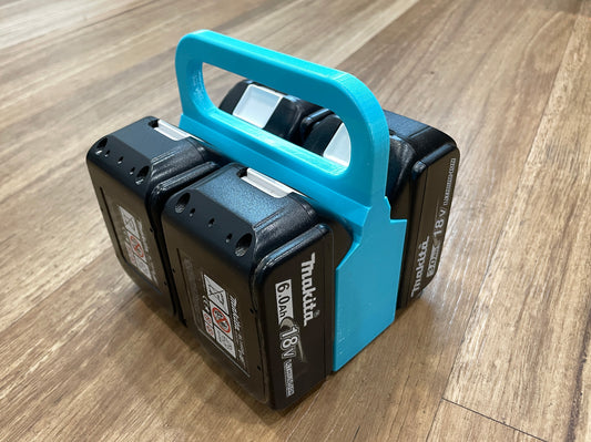 QUAD & SIXER Makita 18V Battery Carriers