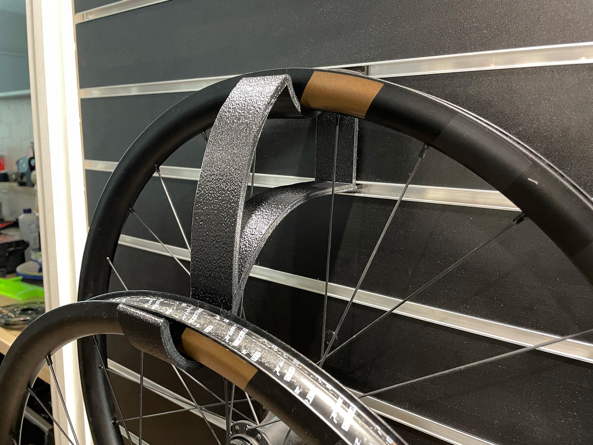 Wall Storage for Spare Wheelset