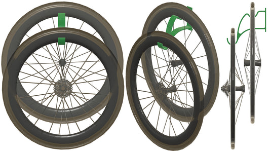 Wall Storage for Spare Wheelset